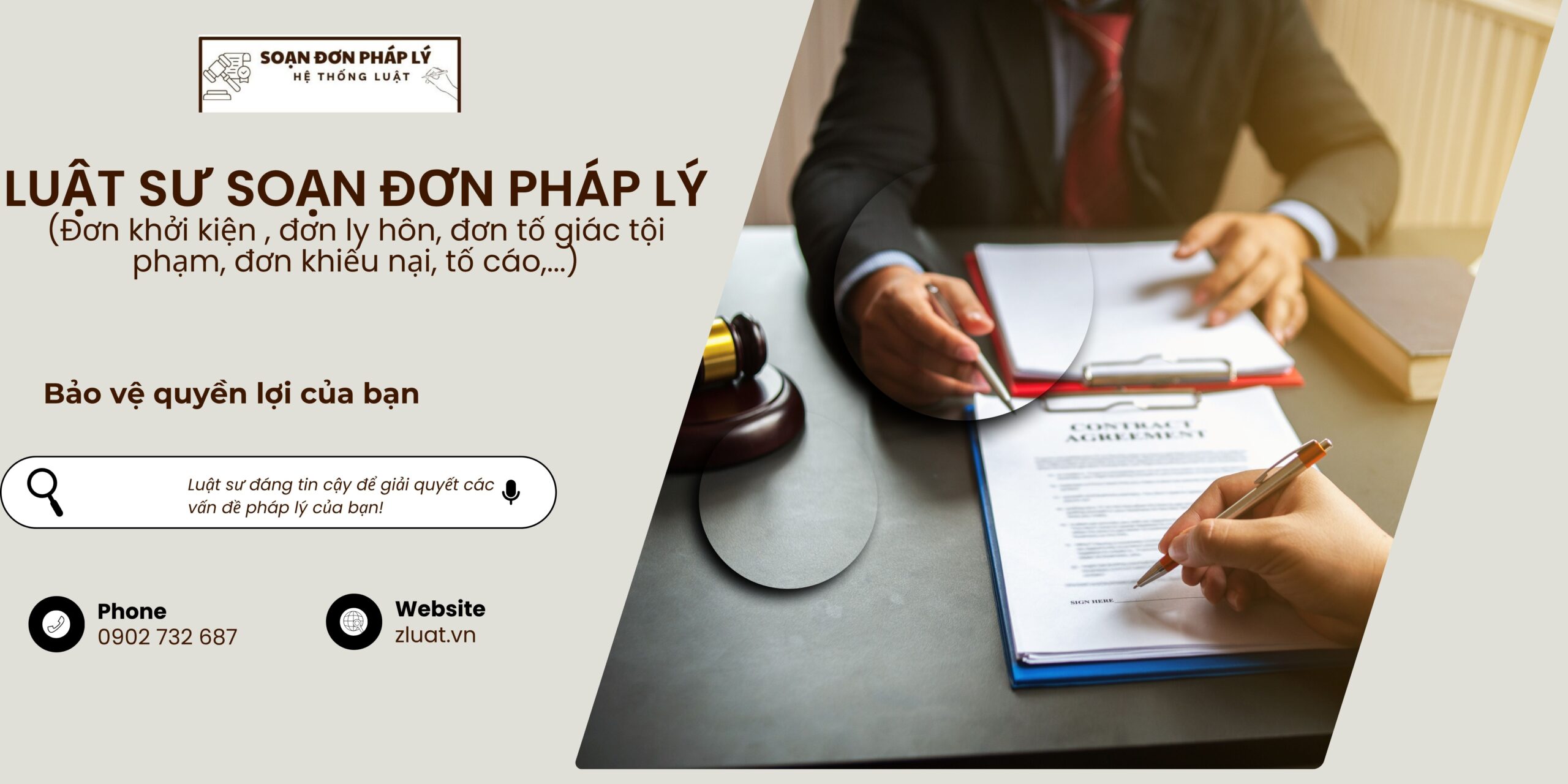 [LUẬT SƯ SOẠN ĐƠN UY TÍN] –  Dịch vụ tư vấn soạn đơn theo yêu cầu tại địa điểm Phong Tân, Giá Rai, Bạc Liêu - Ảnh 1