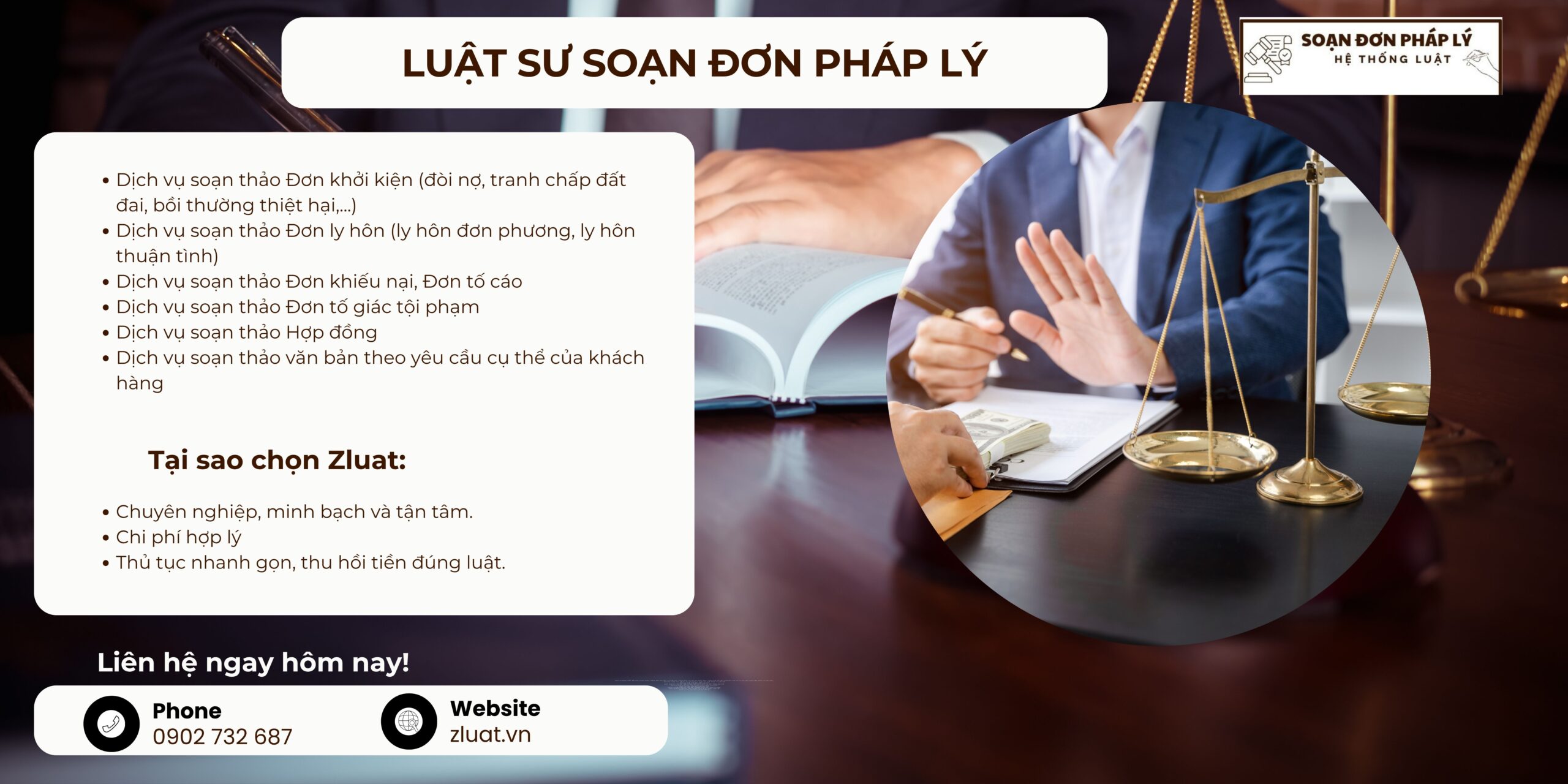 [PHƯỜNG NHÀ MÁT, BẠC LIÊU, BẠC LIÊU] – Hỗ trợ trọn gói soạn đơn ly hôn - Ảnh 1